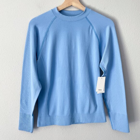 Halfdays Johnson Top in Forget Me Not Blue Size L NWT* - Picture 1 of 14
